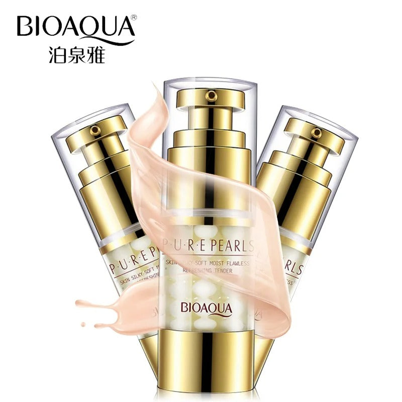 Crema Pure Pearls BIOAQUA | Reduce la Apariencia de Ojeras y Bolsas