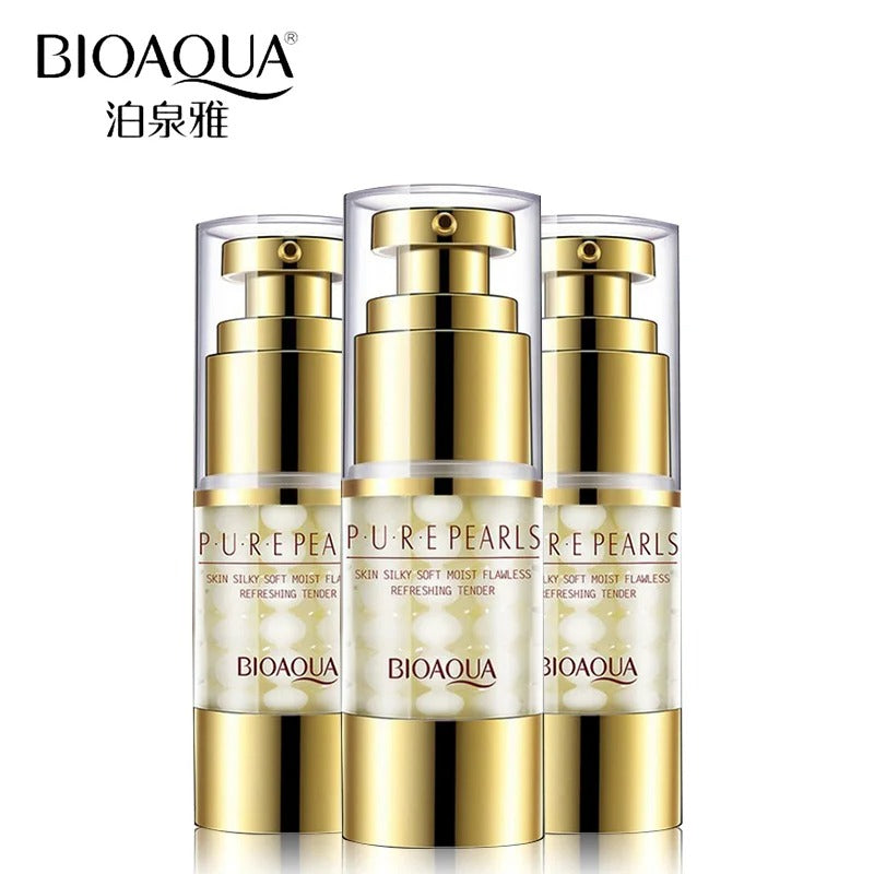 Crema Pure Pearls BIOAQUA | Reduce la Apariencia de Ojeras y Bolsas